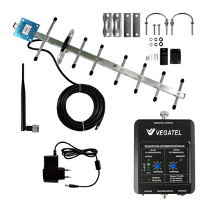 Готовый комплект усиления сотовой связи VEGATEL VT2-900E-kit (LED), фото 1