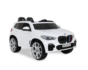 Детский электромобиль ROLLPLAY BMW X5M 12V White c пультом управления