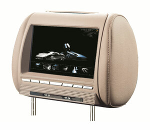 Подголовник со встроенным DVD плеером и LCD монитором 8,5" ERGO ER-850HD, фото 1