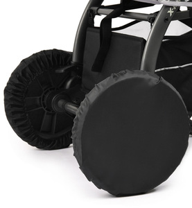 Чехлы на колеса для колясок X-Lander X-Clean, черные