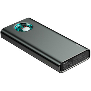 Внешний аккумулятор Baseus Amblight Quick Charge 33W (PD3.0+QC3.0) 30000mAh черный, фото 10