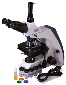 Микроскоп Levenhuk MED 30T, тринокулярный, фото 2