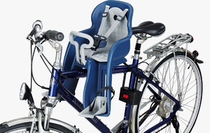Детское велокресло GHBIKE GH-516 Blu, на подседельную трубу, быстросъемное, синее, фото 4