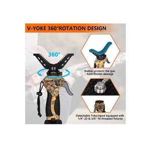 Опора для оружия FieryDeer Gen4, монопод, 1.8м, камуфляж, фото 3