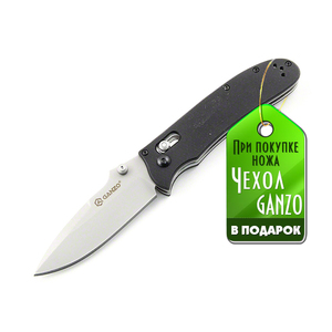 Нож Ganzo G704 черный, фото 9