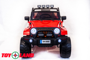 Детский автомобиль Toyland Jeep SH 888 4*4 Красный, фото 3