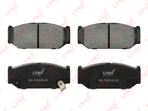 Колодки тормозные передние LYNXauto BD-7303. Для: SUZUKI Сузуки Swift(Свифт) III-IV 1.2-1.6 06>, фото 2