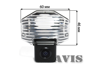 CCD штатная камера заднего вида AVEL AVS321CPR для TOYOTA COROLLA 300N/MC (2006-2013) / AURIS (#091), фото 2