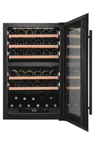 Винный холодильник MC Wine W48DB, встраиваемый, 42 бутылки, чёрный, одна зона +5°до+20°C, 230V, фото 4