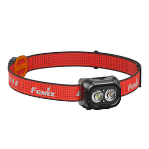 Фонарь Fenix налобный HL18R-T V2.0 черный с красным ремешком, фото 2