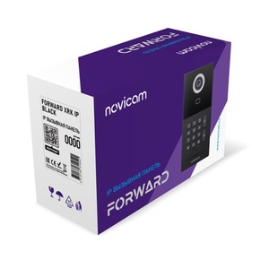 Универсальная IP вызывная панель 2.1 Мп со СКУД Novicam FORWARD XRK IP BLACK v.4054, фото 6