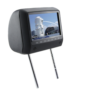 Подголовник с монитором 7" и встроенным DVD плеером FarCar-Z006 (Black), фото 2