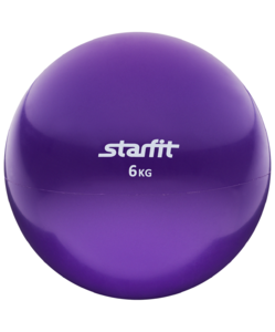 Медбол Starfit GB-703, 6 кг, фиолетовый, фото 1