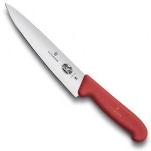 Нож Victorinox разделочный, 25 см, красный, фото 1