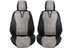 Накидка Seintex кожа вставка ткань (Париж) вставка серая, фото 1