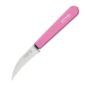 Нож столовый Opinel №114, деревянная рукоять, блистер, нержавеющая сталь, розовый 002037, фото 1