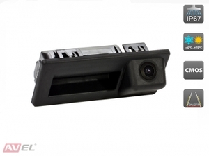 CMOS штатная камера заднего вида AVS312CPR (#185) для автомобилей AUDI/ SKODA/ VOLKSWAGEN, фото 1