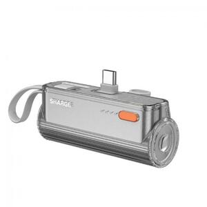 Портативный пауэрбанк SHARGE FLOW mini (SP012-W) белый, фото 1