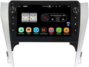 Штатная магнитола LeTrun BPX410-169-1 для Toyota Camry V50 2011-2014 на Android 10 (4/32, DSP, IPS, с голосовым ассистентом, с крутилками) (для авто с камерой, JBL)