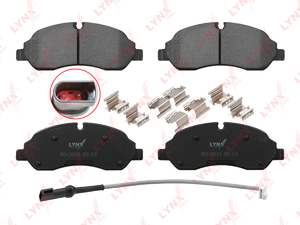 Колодки тормозные передние LYNXauto BD-3031. Для: FORD ФОРД Tourneo(Торнео) 2.0d 15> / Transit(Транзит) 2.0d-2.5d 13>, фото 1