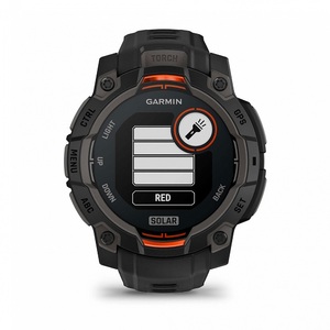 Часы Garmin Instinct 3 45mm Solar Black with Black Silicone (010-02934-00G), фото 3