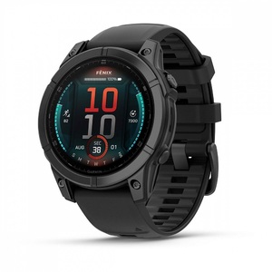 Часы Garmin Fenix E 47mm AMOLED Slate Gray Steel Black Sln (010-03025-13G), фото 1