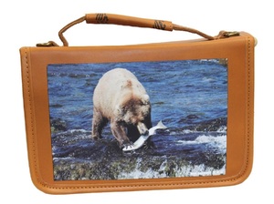 Набор в сумке-чехле Медведь белый (HS-2023-PB-2-W) Helios, фото 1