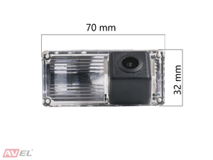 CMOS штатная камера заднего вида AVS110CPR (#063) для автомобилей Citroёn/ Infinity/ Nissan/ Peugeot/ Renault/ Smart, фото 2