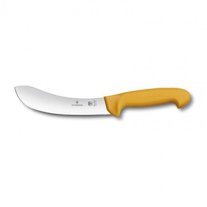 Нож Victorinox Swibo разделочный для снятия шкуры, лезвие 15 см, желтый