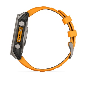 Часы Garmin Fenix 8 47mm AMOLED Saph Graphite DLC Titanium Spark Orange-Graphit Sln (010-02904-19G), фото 13