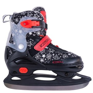 Детские коньки Tech Team Iceroll black/red р. 31-34 S, фото 1