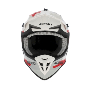 Мотошлем Acerbis Linear 22-06 глянцевый White/Grey L, фото 2