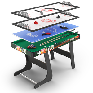 Игровой стол складной UNIX Line Трансформер 4 в 1 (125х63 cм), фото 1