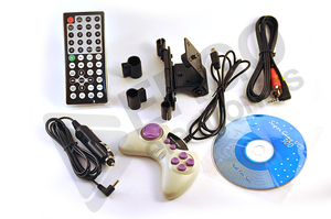Навесной монитор на подголовник с диагональю 9" и встроенным DVD плеером ERGO ER9X1D (Серый), фото 5