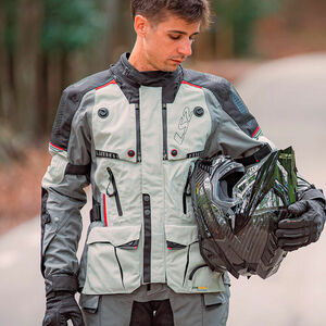 Мотокуртка LS2 мужская APOLLO MAN JACKET (черно-темно-серый, S), фото 5
