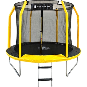 Батут каркасный Tech Team KENGA PRO 8FT черный-желтый / black-yellow, фото 2