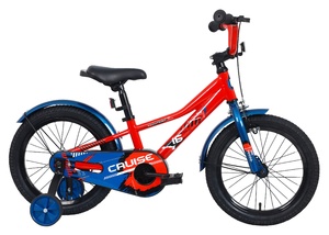 Велосипед детский Tech Team Cruise 14" red (сталь) 2024, фото 1