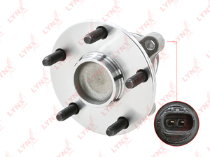 Ступица передняя в сборе L в сборе с ABS LYNXauto WH-1154. Для: LEXUS ЛЕКСУС GS 05-11 / IS II05>, TOYOTA Тойота Crown(Кроун)(18/20/21) 03> / Mark X(120/130) 04>, фото 3