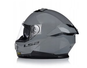 Мотошлем LS2 FF808 STREAM II Solid (серый глянцевый, L), фото 2