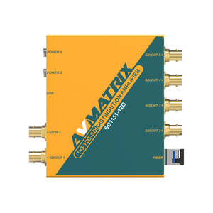 Усилитель-распределитель AVMATRIX SD1151 12G-SDI 1×5 с восстановлением тактовой частоты, фото 4