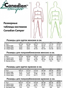 Костюм универсальный зимний Canadian Camper VIKING (куртка+брюки) цвет black/grey, XXXL, фото 10
