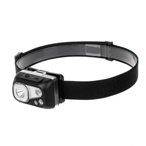 Фонарь налобный водонепроницаемый NISUS черный 300 LM, IPX7, USB (N-FN-3087), фото 1