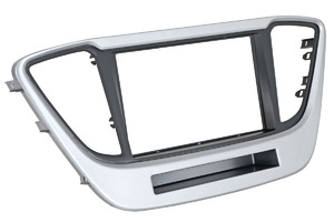 Переходная рамка Incar RHY-N55 для Hyundai Solaris 2DIN, фото 2
