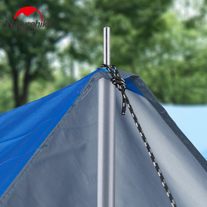 Стойки для тента Naturehike NH20PJ043 оцинкованное железо 2,2 м 4 секции (2шт), 6927595763490, фото 4