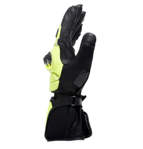 Перчатки кожаные Dainese IMPETO D-DRY GLOVES (Black/Fluo-Yellow, M), фото 3