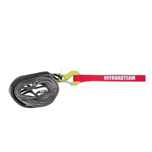 Трос синтетический OffRoadTeam Professional 6мм х 15м, с крюком, фото 3