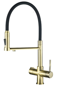 Смеситель для кухни ZORG Steel Hammer (SH 2003 BRONZE) Бронза, фото 1
