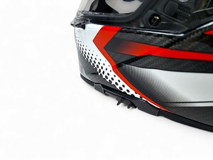Шлем AiM RH360 Carbon Battle Red S, фото 10