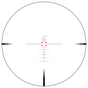 Оптический прицел Vector Optics Constantine 1-10x24, сетка Tactical Dot MOA, 30мм, широкоугольный, азотозаполненный,подсветка красным (SCOC-31), фото 2