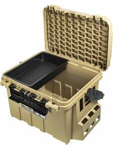 Ящик рыболовный Meiho BUCKET MOUTH BM-9000 Yellow 540x340x350, фото 2